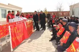 凉州区志愿者协会走进敬老院开展“孤寡老人”关爱活动图片