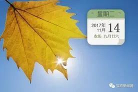 11月14日宝鸡新闻速读：蝉联桂冠、宝鸡上海合作、低保标准提高、餐具不合格曝光……图片