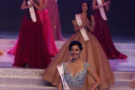 中国澳门小姐蓝婉玲入选世界小姐十五强图片