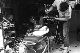 海口电动车维修生意真那么挣钱？店家说：不好干！图片