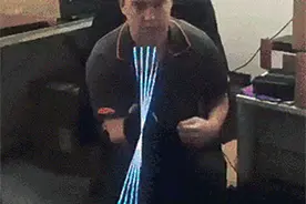 中国创客｜21名90后理科男把“电扇”变成了3D酷炫屏幕图片