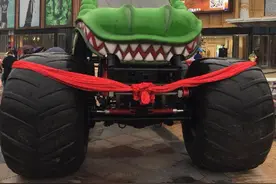 怪兽卡车表演赛下周上演  “大块头”已抵达重庆图片