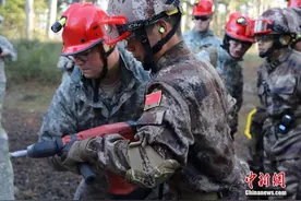 中美两军人道主义救援减灾联合实兵演练侧记图片