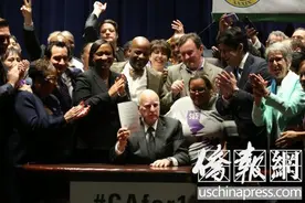 美国加州正式上调最低时薪 低收入华人欣慰图片