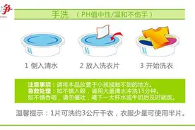 洗衣片亲身试用体验,洗衣液竟然有荧光剂图片