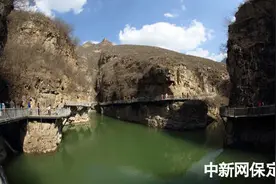 唐县全胜峡清明小长假接待游客1.5万人图片