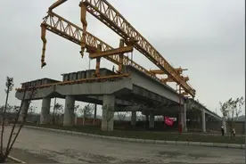 岷江特大桥加快桥梁架设6月竣工图片