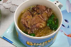 牛肉萝卜炖粉条图片