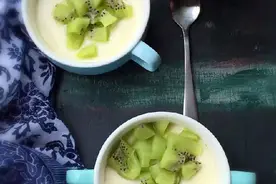 猕猴桃双皮奶图片
