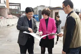 市政府副市长石岷嘉视察汇东实验学校南湖校区二期工程建设图片
