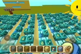 迷你世界：静止弹簧发射器教学！