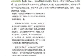 爱奇艺起诉木瓜影视大全侵权 索赔50万元图片