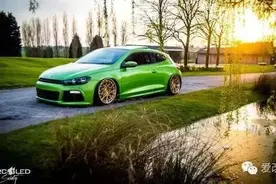 蝰蛇绿尚酷 VW Scirocco 改装案例图片