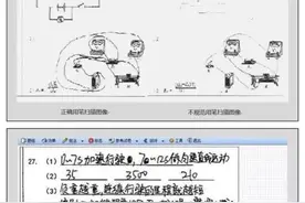 高考生和阅卷老师永远隔着一台阅卷扫描机器图片