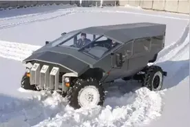 暴力美学：俄罗斯全新的全地形越野车太养眼图片