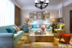 青岛海尔鼎世华府v户型，完美色彩装点美好家园图片