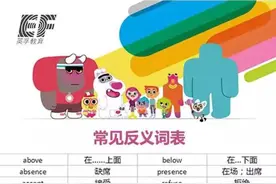 常见英语反义词大盘点，成对记忆单词很高效~图片