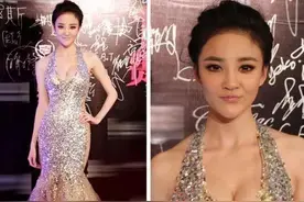 一条不是一般女人能驾驭的裙子，赵丽颖却穿出了令人惊艳的效果图片
