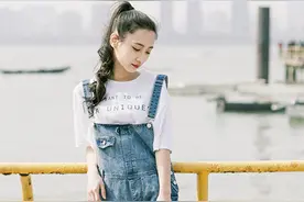 忽冷忽热的天气，搭配一条让腿透透气的裤子吧图片