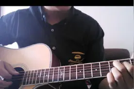 浑厚的嗓音弹唱宋冬野《安河桥》靠谱吉他大赛弹唱作品图片