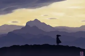 一个人走天涯，只要怀揣温暖和希望图片