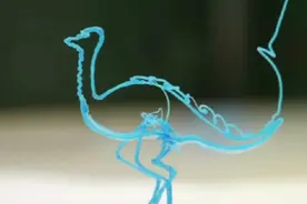 世界上第一支3D笔～竟然可以直接画出立体恐龙！图片