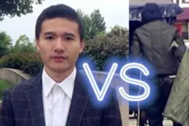 社会实验:西装男和流浪汉在街头摔倒测试路人反应，结果如何呢？图片