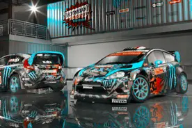 漂移皇帝ken block 超清最新拉轰漂移图片
