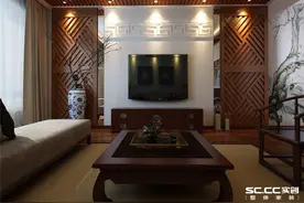 青岛花溪地中式140平装修只要12万图片