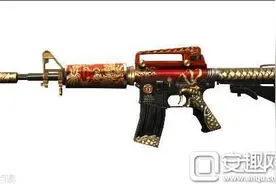CF手游游戏中M4A1战龙有没有携带消音器？图片
