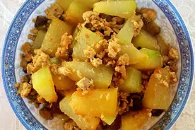 红烧肉末冬瓜图片