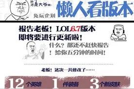 LOL更新公告 LOL6.7版本更新内容一图流讲解图片