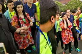 范冰冰领跑马拉松何以被批“做样子”图片