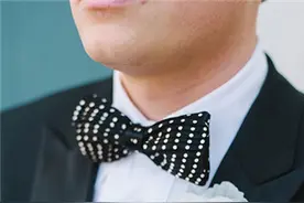 婚礼新郎胸花 格调新郎终极法宝图片