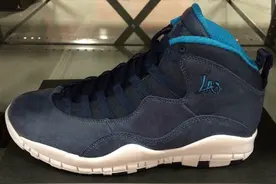 Air Jordan 10 “LA” 洛杉矶配色首次曝光！图片