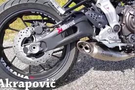 Yamaha MT-07 0-244km 加速测试！视频封面