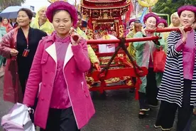4年一次 厦港朝宗宫疍民后裔护送妈祖“回娘家”图片