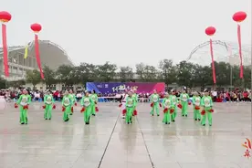 晋城体育场广场舞终极展演《关东大秧歌》——舞动魅力舞蹈队视频封面