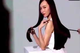 唐嫣洗发水广告拍摄花絮，原来是这样拍出来的