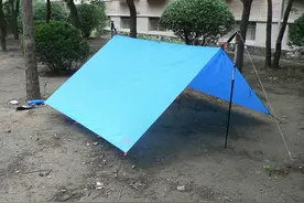 户外生活的必备品！ 迪卡侬天幕开箱图片