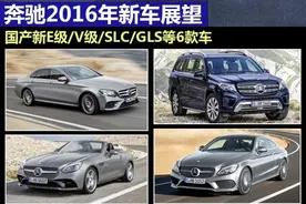 国产新E级/GLS领衔 奔驰2016年新车展望图片