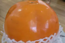 武汉市民明年能吃到苹果柿,既有苹果甜脆又有柿子味道图片