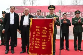 武警河南总队捐赠70万，帮助兰考张庄村建村委会、学校等图片