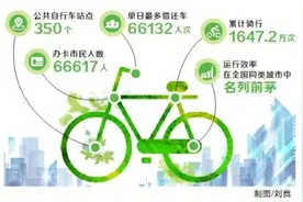 公共自行车数量达到8000辆 许昌“小绿”为何叫好又叫座图片
