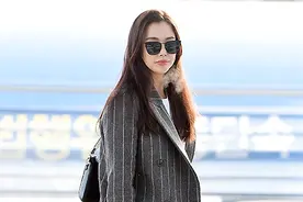 [MD PHOTO]韩国女艺人 李哈妮飞往中国香港出席MAMA图片