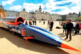 世界上最快的一辆汽车，时速1610公里，已突破陆地极限！