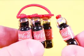 高手在民间，自制迷你可乐模型，放大看跟真的一样！太厉害了
