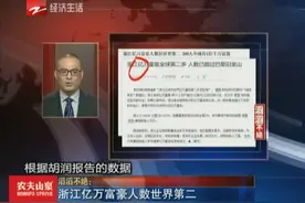 浙江亿万富豪人数世界第二视频封面