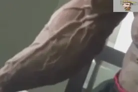 世界上几乎没有脂肪的人，感觉只剩了一层皮全是肌肉！视频封面