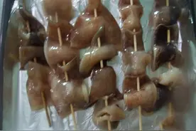 烤鱿鱼的做法图片